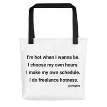 Load image into Gallery viewer, Freelance Hot Tote Bag
