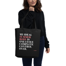 Load image into Gallery viewer, My Ideal Summer Body Eco Tote Bag - Black
