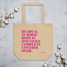 Load image into Gallery viewer, My Ideal Summer Body Eco Tote Bag
